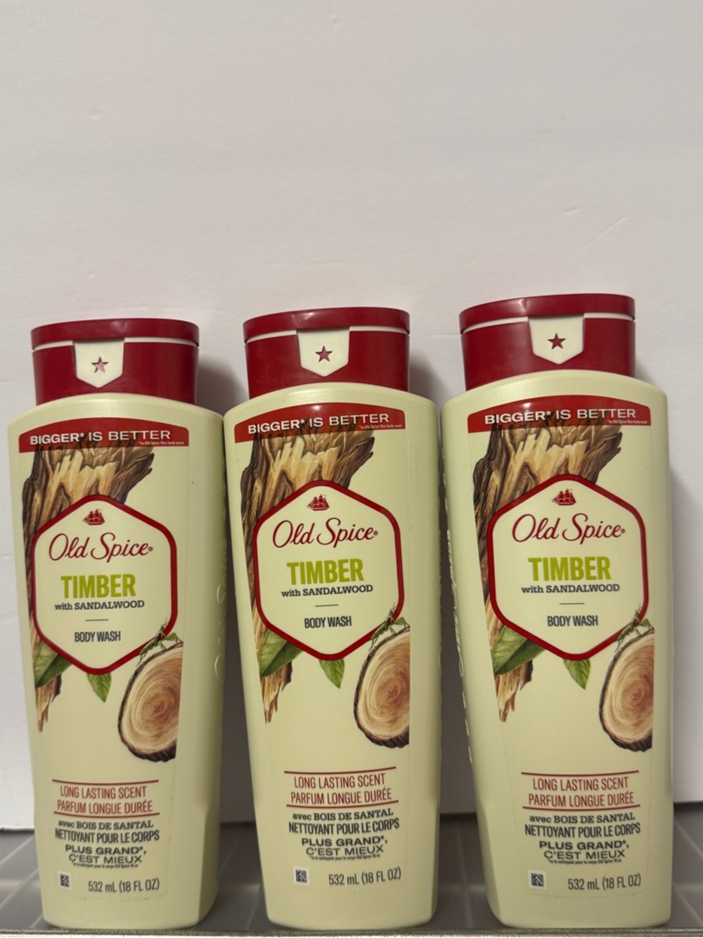 Old Spice Timber Body Wash